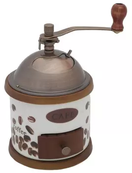 Кофемолка Zeidan Z-1197, белый/коричневый