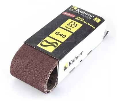Kolner KSB 457/40 Лента шлифовальная 457*75мм зернистость Р40 5шт в пачке