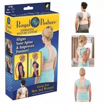Корсет для спины Royal Posture (корректор осанки Рояль Посче), универсальный, L-XL