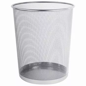 Корзина BRAUBERG Germanium, 20 л серебристый