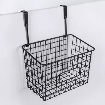 Корзина подвесная 23х15,5х30,5 см, цвет чёрный