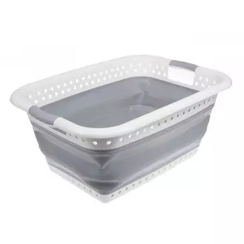 Корзина складная большая, белый