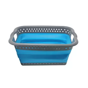 Корзина складная большая, синий