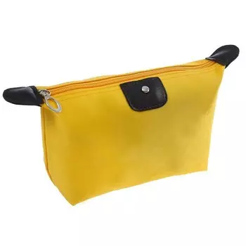 Косметичка-сумочка на молнии, 17х12х7 см, Желтый
