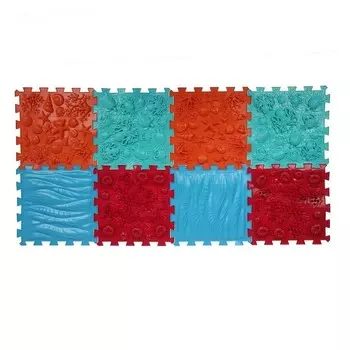 Коврик ортопедический модульный ТМ «ОРТО ПАЗЛ» - МИКС «Море»