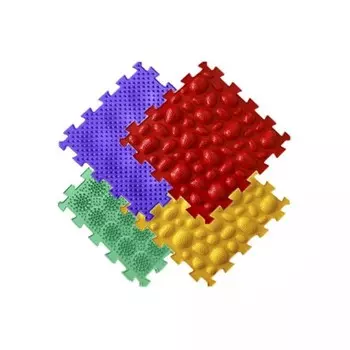 Коврик ортопедический модульный ТМ «ОРТО ПАЗЛ»- МИКС «Сафари»