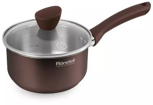 Ковш Rondell Kortado, 1.4 л, кофейно-коричневый