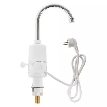 Кран-водонагреватель LuazON LHT-01, проточный, 3 кВт, 220 В, белый