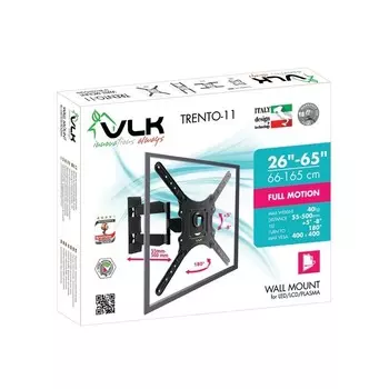 Кронштейн Kromax для LED/LCD телевизоров VLK Trento-11, чёрный