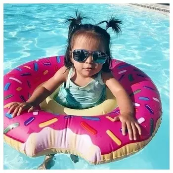 Круг надувной детский Pink Donut
