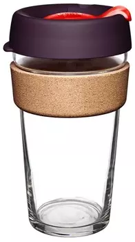 Кружка KeepCup Brew Cork L 454 мл Red Bells