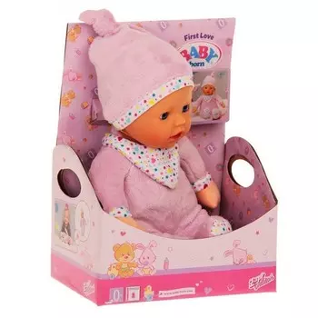 Кукла - Первая любовь, Baby born мягкая с твердой головой