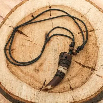 Кулон унисекс - Клык, 40-80 см