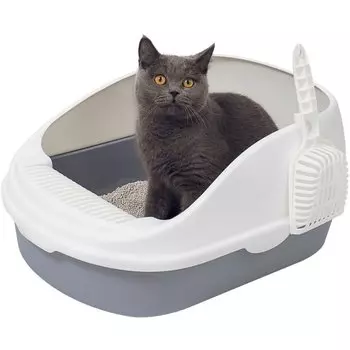 Лоток для кошек Xiaomi Semi-open Cat Litter