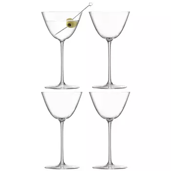 LSA Набор бокалов Borough G1619-07-301 4 шт. 195 мл прозрачный