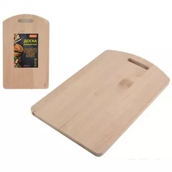 Mallony Доска разделочная Luminoso 20х32см. (массив берёзы) 007391