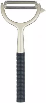 Mallony Овощечистка Eletto, черный / серебристый