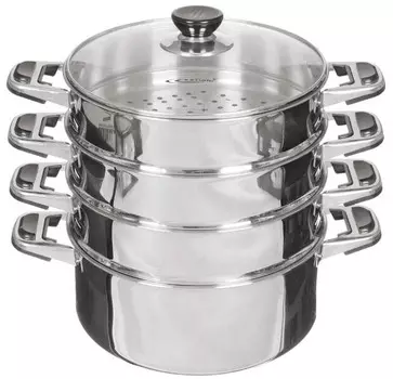 Мантоварка d-22см 4секции (Алтынь) КТ-224AT