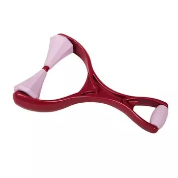 Массажер для лица с большими роликами