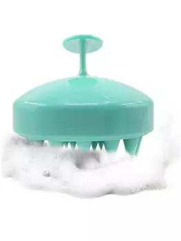 Массажер для мытья головы, бирюзовый
