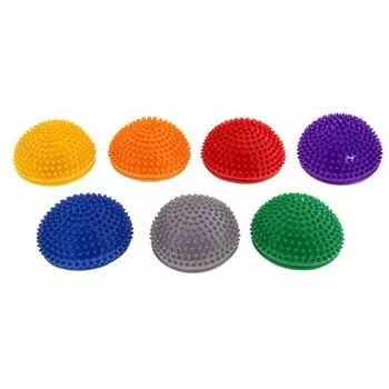 Массажер для ног надувной - 15 см, цвета микс