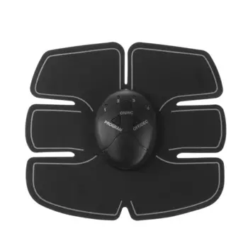 Массажер для пресса LuazON LMZ-52, миостимулятор, 6 режимов, чёрный