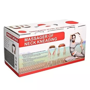 Массажер для шеи, плеч и спины ИК-прогревом Massager of Neck Kneading