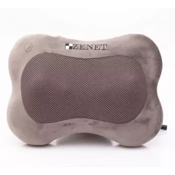 Массажная подушка шиацу Zenet ZET-724 с инфракрасным прогревом, таймер