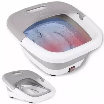 Массажная ванночка для ног First FA-8116-2, 450 Вт, белый-серый