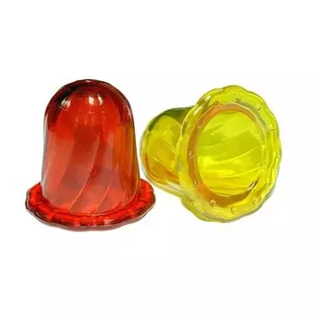 Массажные банки - Тюльпан с пупырышками, 2 шт