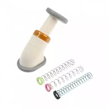 Массажёр для подбородка LuazON LEM-28, механический, 3 уровня жёсткости, белый