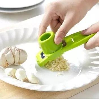 Мини-терка для чеснока Garlic Mixer, зелёный