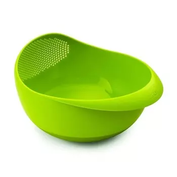 Миска-дуршлаг 2-в-1 Joseph Joseph Prep and Serve, малая зеленая