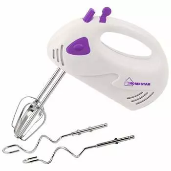 Миксер HOMESTAR HS-2005, 150Вт, 7 скоростей