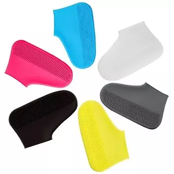 Многоразовые бахилы от дождя Waterproof silicone shoe cover, M