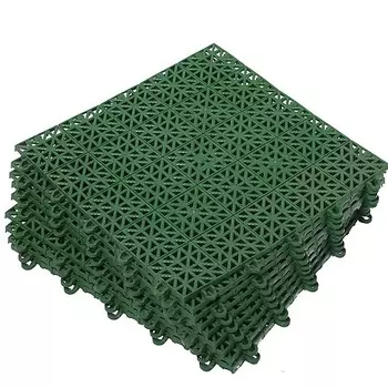 Модульное пластиковое покрытие Мозайка 333*333*15мм 9шт