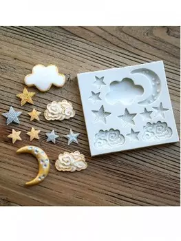 Молд кондитерский - Луна