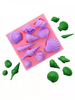 Молд кондитерский - Ракушки