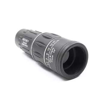 Монокуляр Следопыт, 10х40, черный, 54х42х150 мм, в чехле