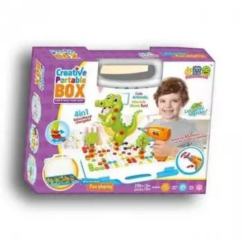 Мозаика конструктор Creative Portable Box, 198+ деталей, набор 1