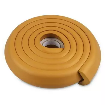 Мягкая защита на края мебели и углы Protective Stripe Beideli, 200х5х1 см, светло-коричневый