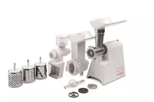 Мясорубка Гамма-7-01 + насадки: овощерезка, соковыжималка, кофемолка