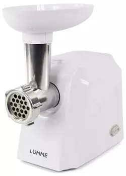 Мясорубка LUMME LU-2108, белый жемчуг