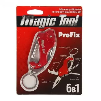Мультитул-брелок многофункциональный - ProFix, 6 в 1