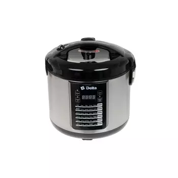 Мультиварка DELTA DL-6516 900Вт, Черная, 5л, 30 программ