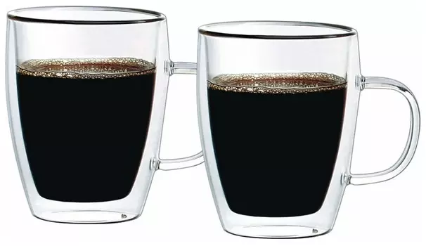 Набор чашек с двойными стенками BACKMAN BM-0301 270 мл