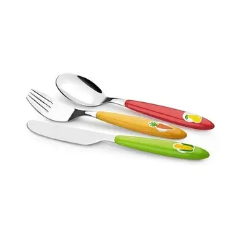 Набор детских столовых приборов 3 пр Anzu Rondell 858-RD