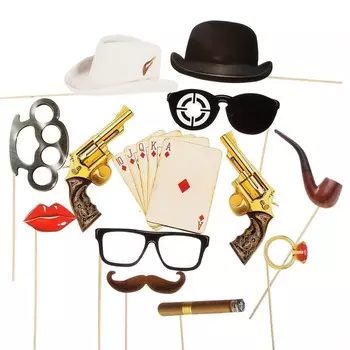 Набор фотобутафории - Гангстеры