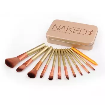 Набор кистей для макияжа Naked3