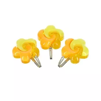 Набор крючков - Цветочки, 3 шт